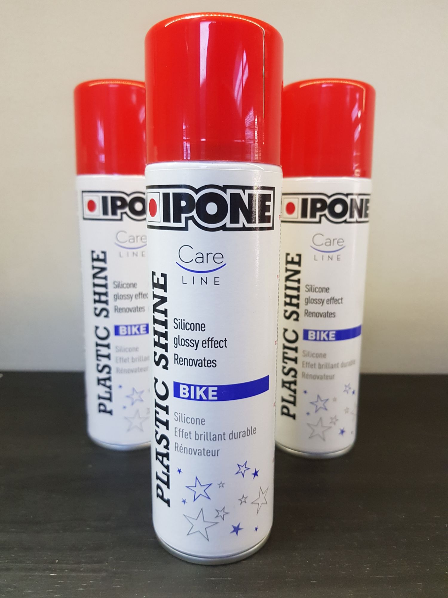 [HCM]Ipone Plastic Shine 250ml- Dung dịch phục hồi nhựa nhámtem xe