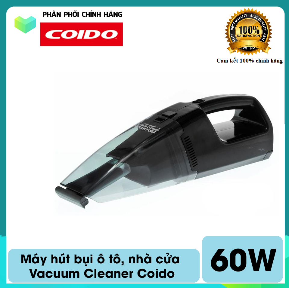 Máy hút bụi ô tô, nhà cửa vacuum cleaner coido 6025