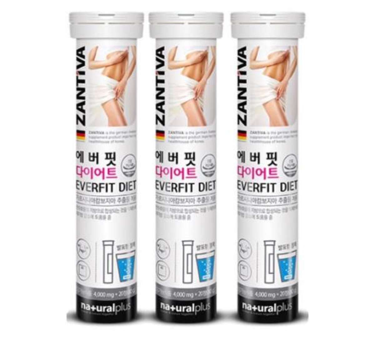 [HCM]Viên sủi giảm cân tự nhiên Zantiva Slim Hàn Quốc