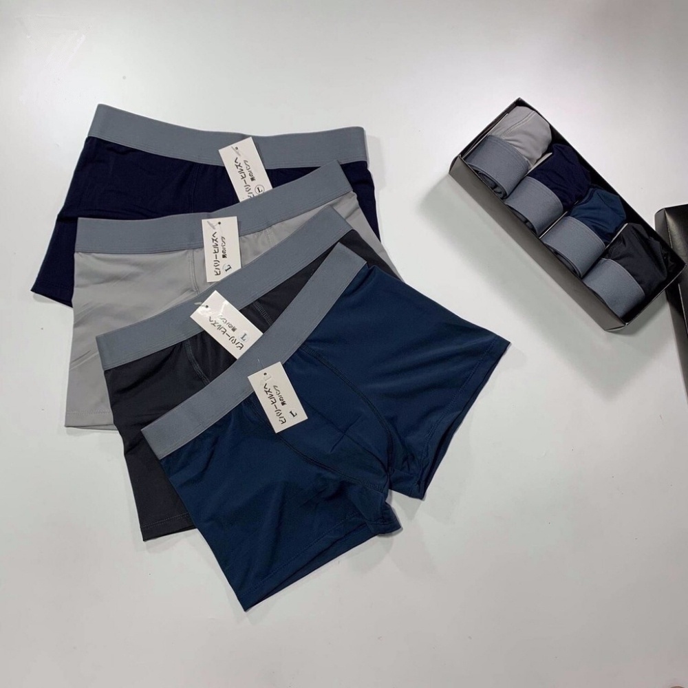 Sịp boxer nam, sịp đùi có Big size 40-100kg , vải thun lạnh, quần lót đùi nam
