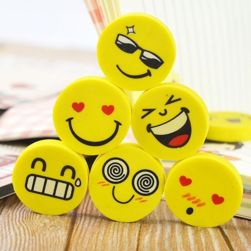Gôm tẩy hình mặt cười