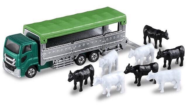 Xe mô hình Tomica - xe chở bò