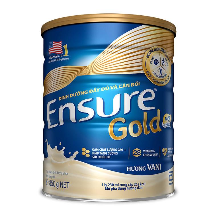 Sữa bột Ensure gold 850g
