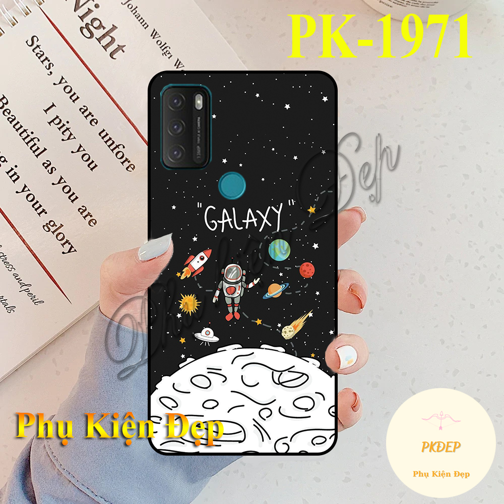 [HCM]Ốp lưng Vsmart Star 5 dẻo đen in hình Không Gian Vũ Trụ (Galaxy)