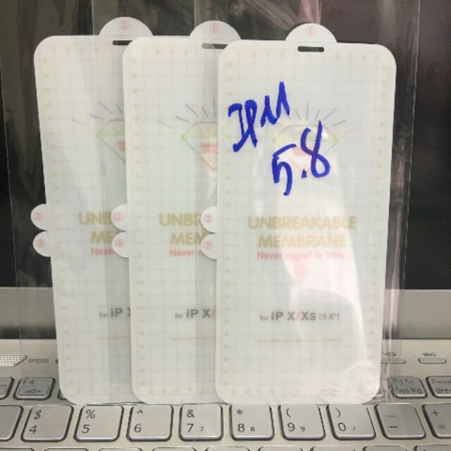 Dán mặt trước ppf cho iphone 11 6.1" / iphone 11 pro 5.8 / iphone 11 pro max 6.5" chống xước tự phục hồi xước nhẹ