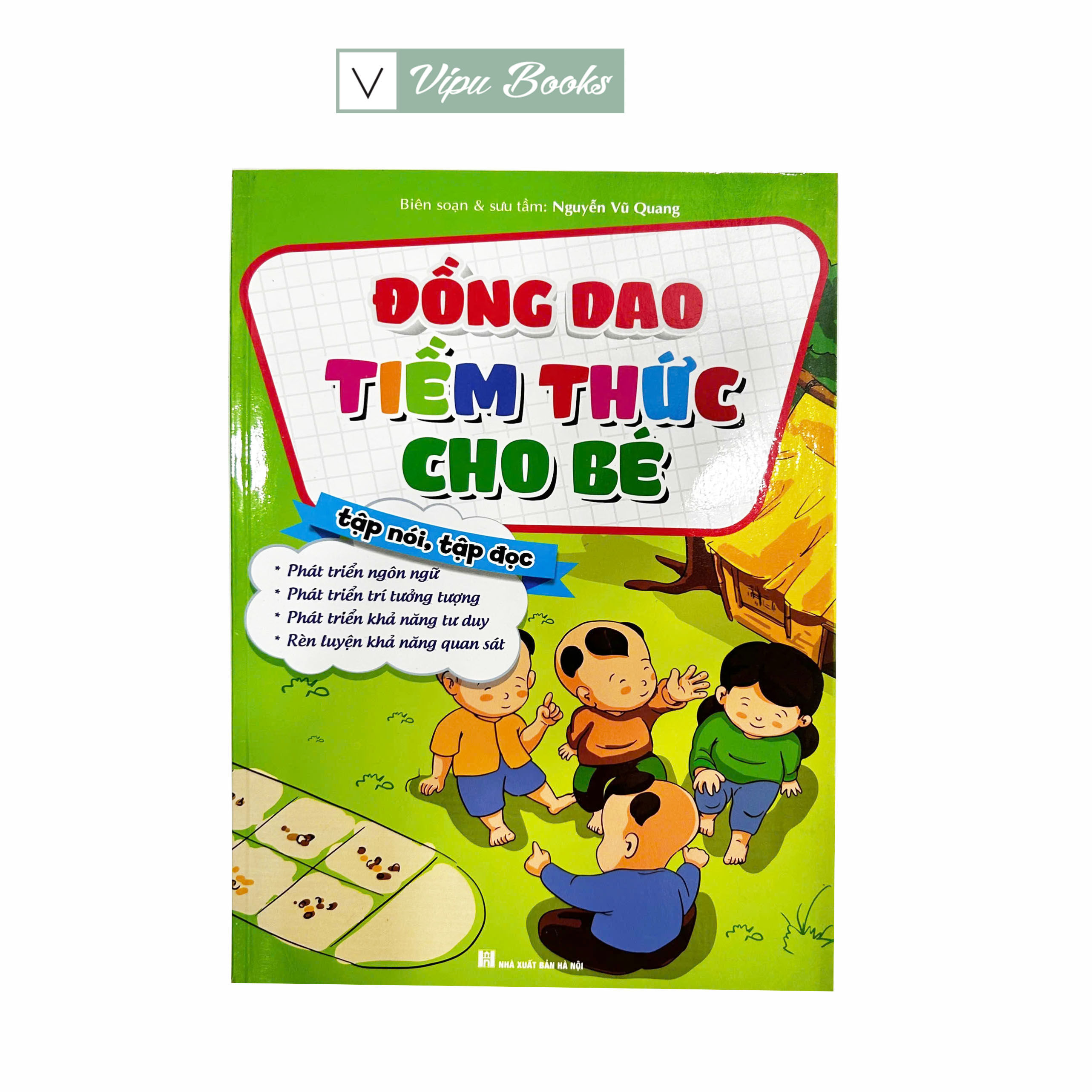 Sách - Đồng Dao Tiềm Thức Cho Bé - Tập Nói Tập Đọc