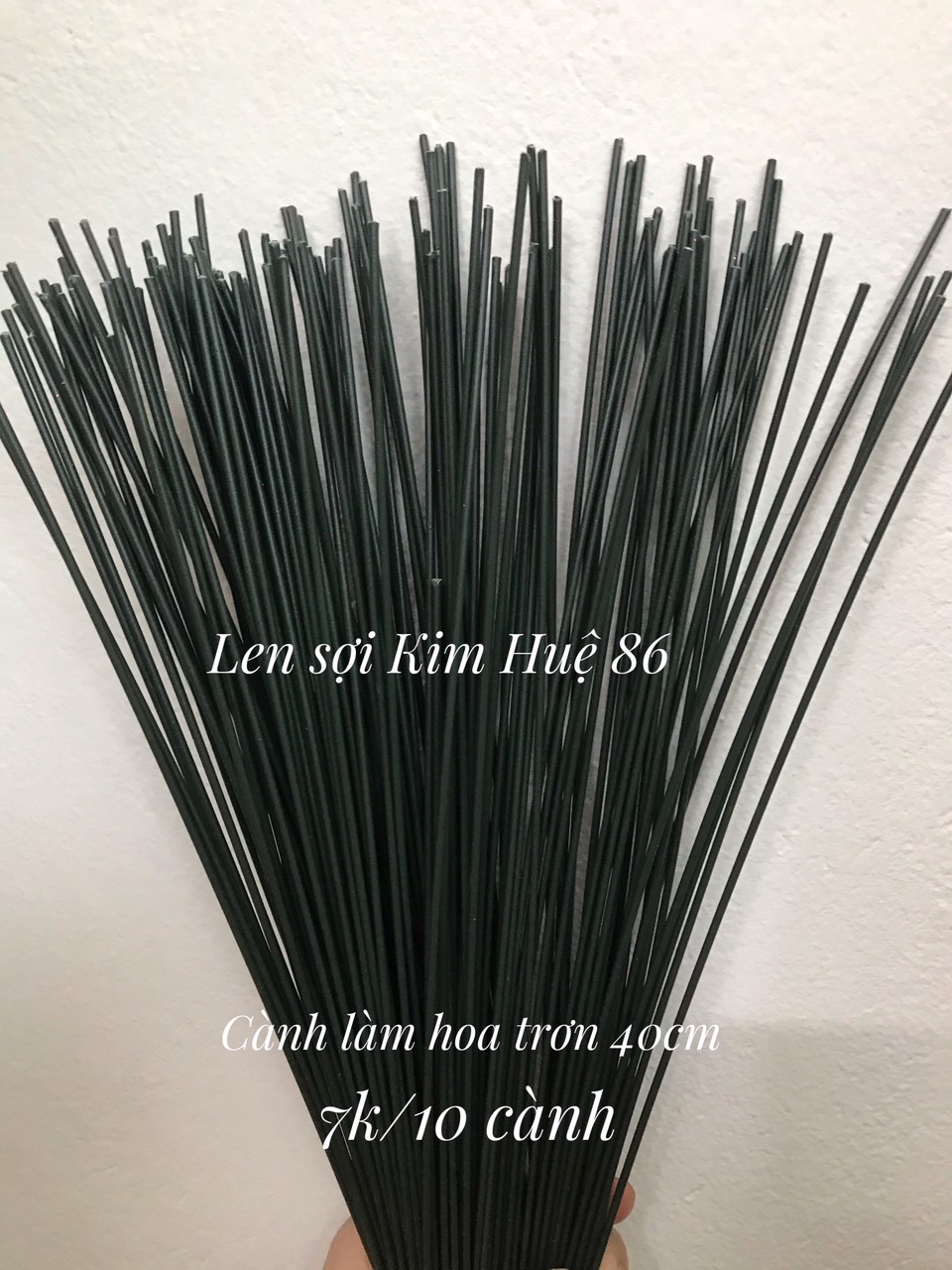 10 cành làm hoa handmade