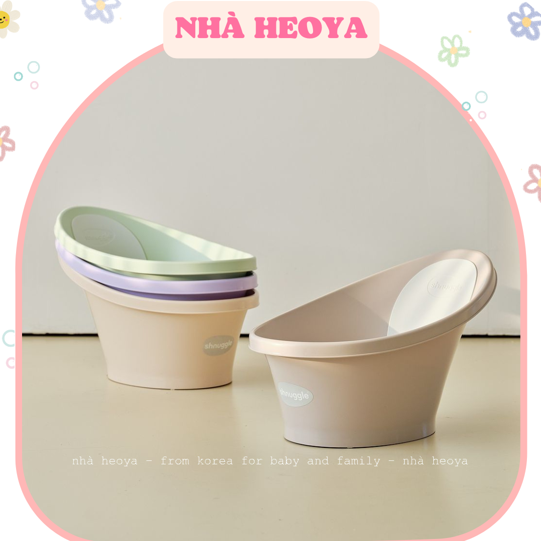 CHẬU TẮM SHNUGGLE UK CHẤT LIỆU CAO CẤP CHO BÉ TỪ SƠ SINH