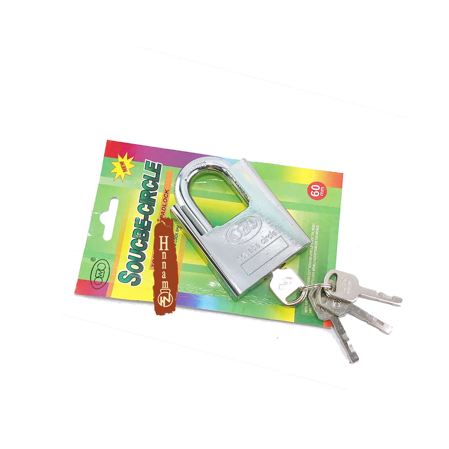 Ổ Khóa cửa Soucbe - Circle TOP SECURI PADLOCK Size 60mm - Giải pháp bảo vệ an toàn cho tài sản của bạn