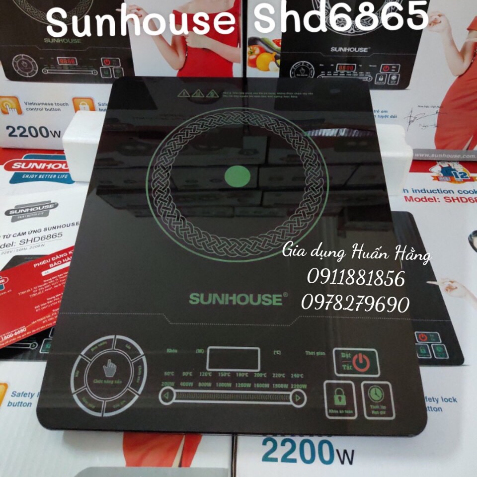 Bếp từ cảm ứng cao cấp sunhouse shd6865