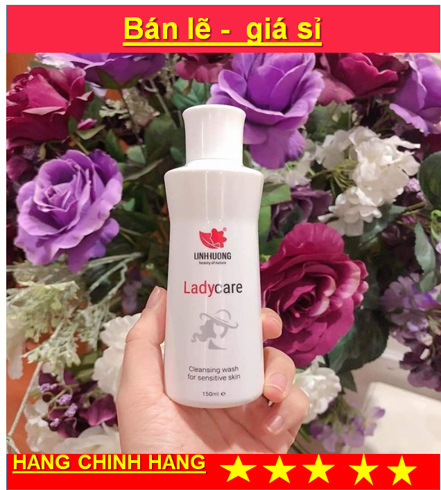Dung dịch vệ sinh phụ nữ Linh Hương 150Ml ( HÀNG CHÍNH HÃNG ), làm sạch và mang lại hương thơm quyến rũ.