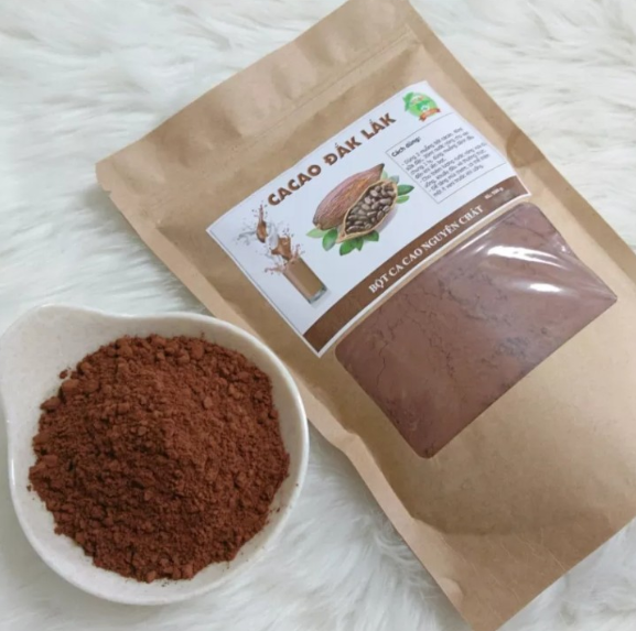 [freeship đơn từ 300k] 500 gram bột cacao Organic nguyên chất loại 1 Đăk Lăk, hàng của nhà BONTA chuẩn sạch, không chất phụ gia và chất bảo quản độc hại