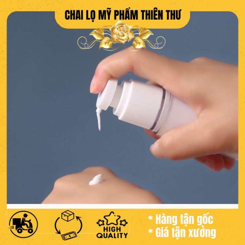 Chai nhựa xịt giọt hút chân không 15ml/10ml/5ml chiết mỹ phẩm