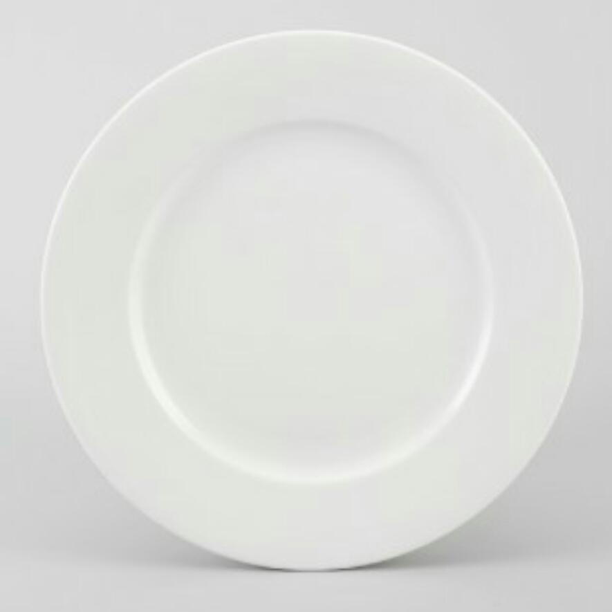 Set 5 dĩa sứ cạn trắng 15cm