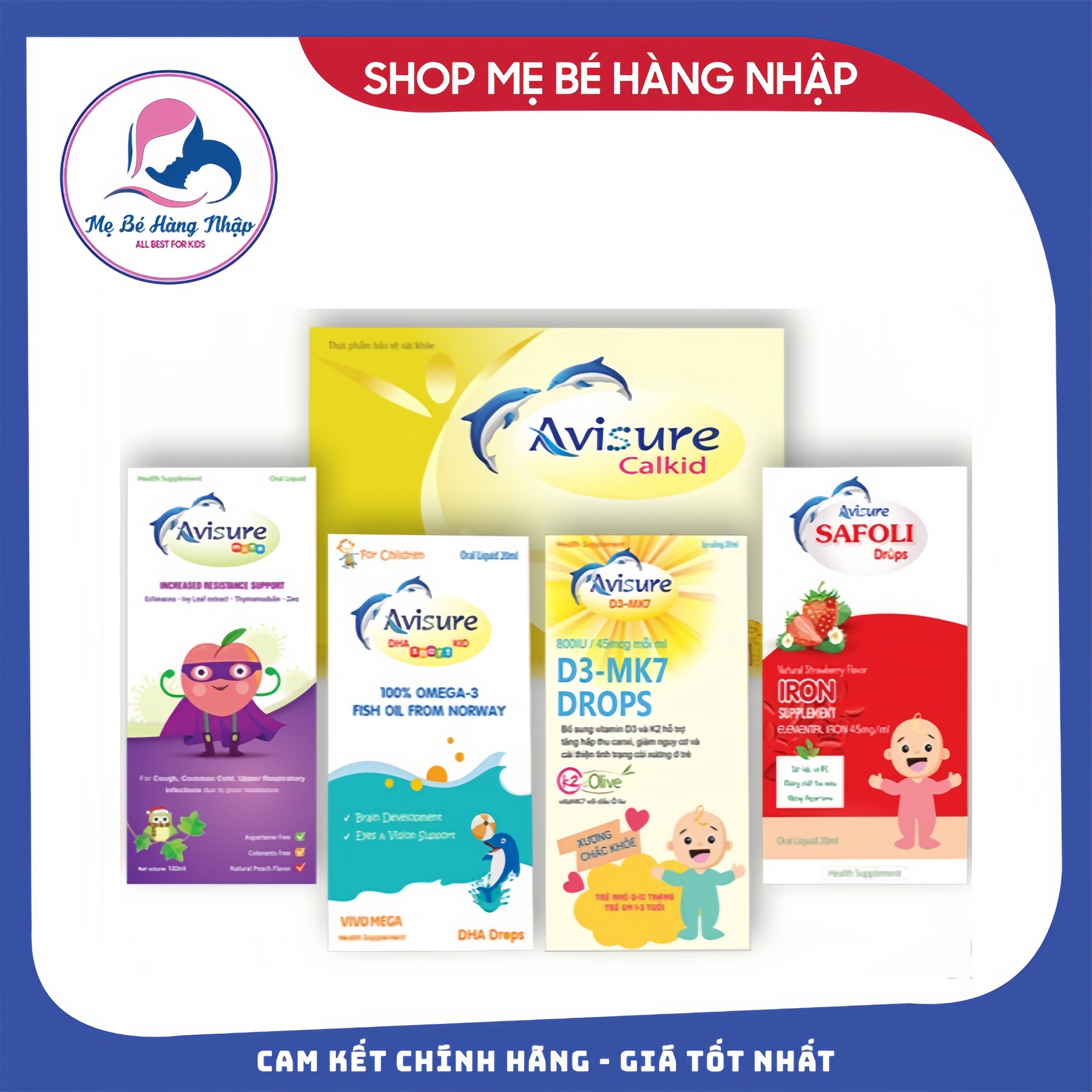 Bộ sản phẩm Avisure dành cho trẻ