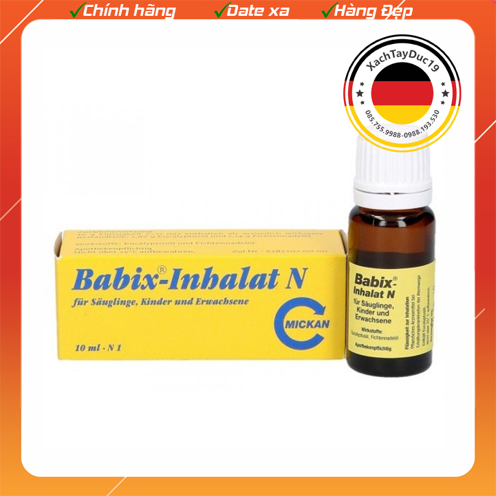 Tinh dầu chống cảm babix inbalat n 10ml của đức