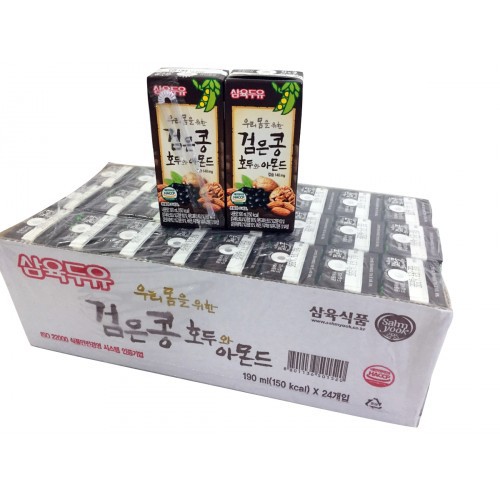 Thùng sữa nước óc chó hàn quốc hộp 190ml