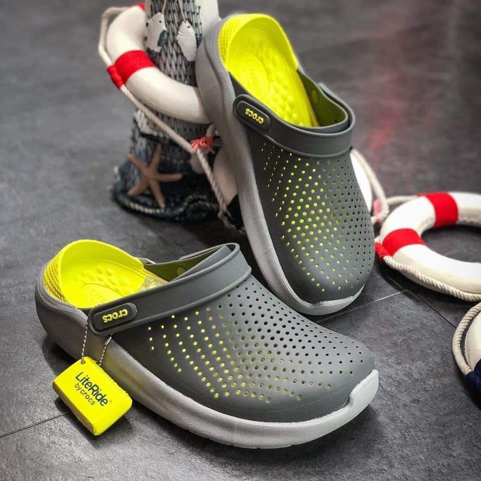 Sục nhựa crocs literide hàng xịn cho nam nữ size 36-44