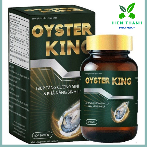 Viên uống Oyster King tinh chất hàu biển tăng cường sinh lực và khả năng