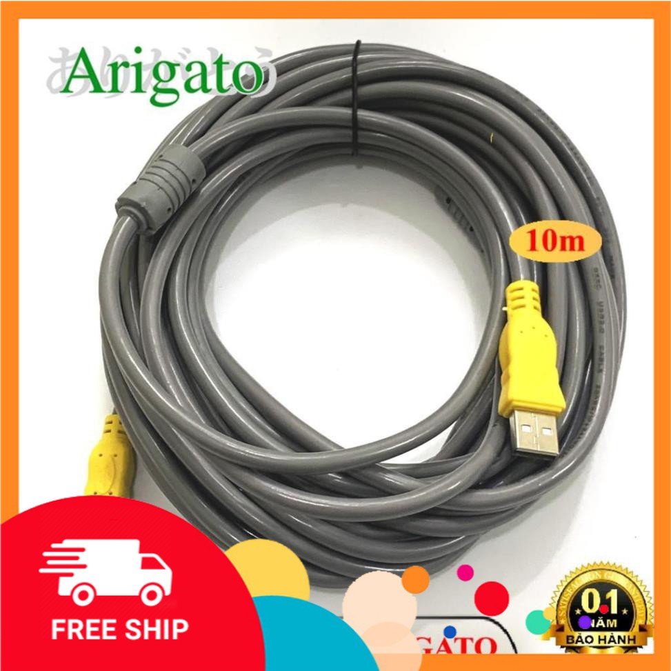 DÂY MÁY IN 10M XÁM ARIGATO ARIGATO Đảm Bảo Chất Lượng.DMIX3