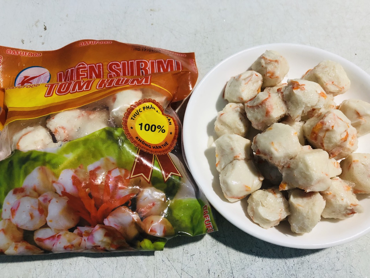 500g tôm hùm viên DAFUFOOD