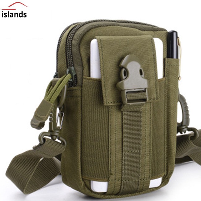 Túi Đeo Ngang Hông Kèm Dây Đeo Chéo 85K Phong Cách Quân Đội Cao Cấp, Túi Ngang Hông Cao Cấp Đa Năng Tiện Lợi