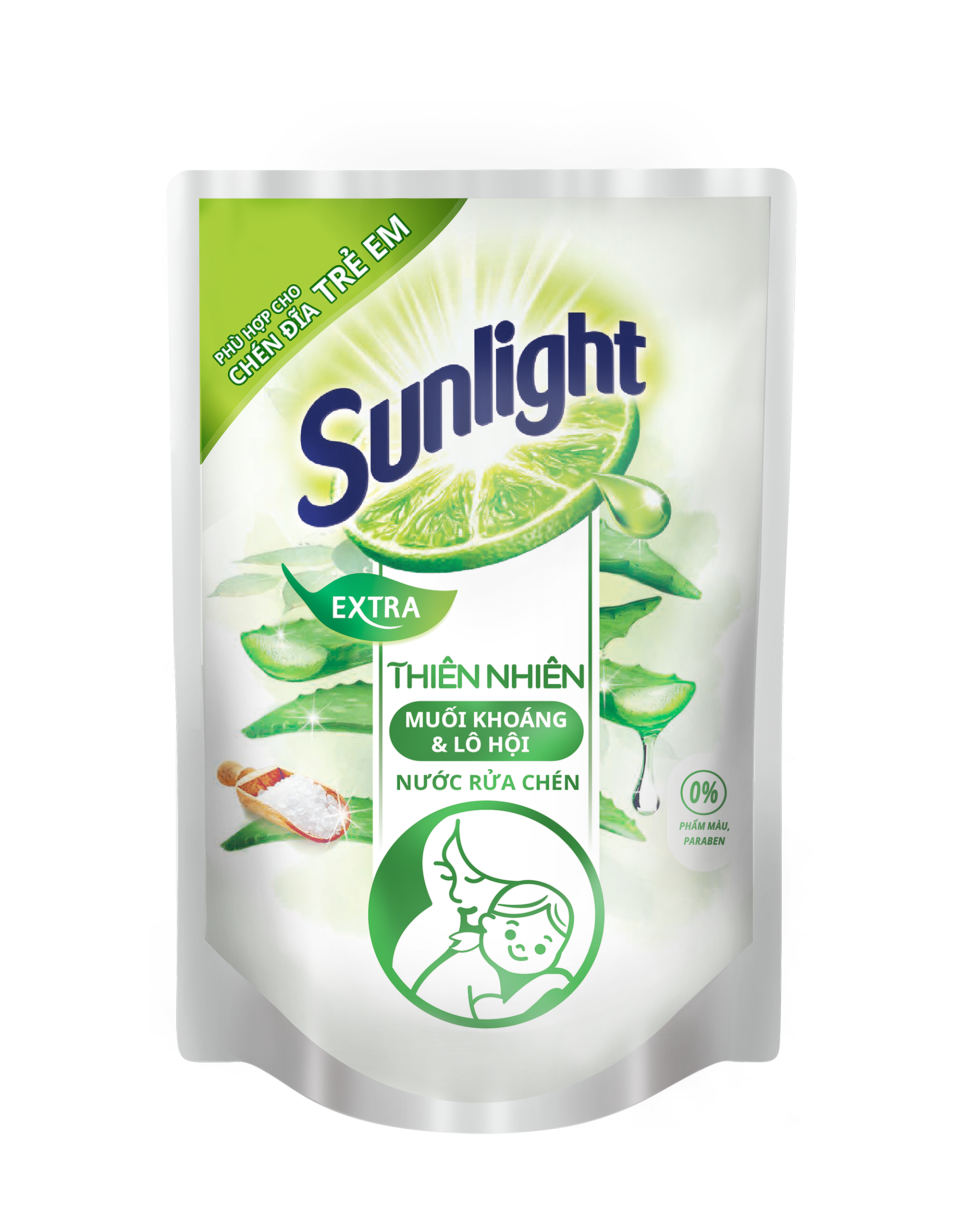 Nước Rửa Chén Sunlight Thiên Nhiên Túi 550g