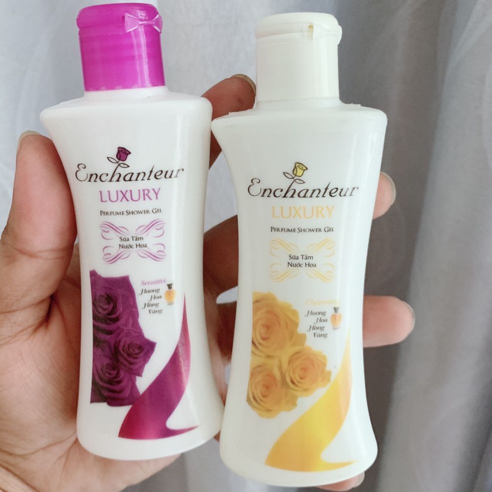 combo 2 chai sữa tắm enchanteur 120ml