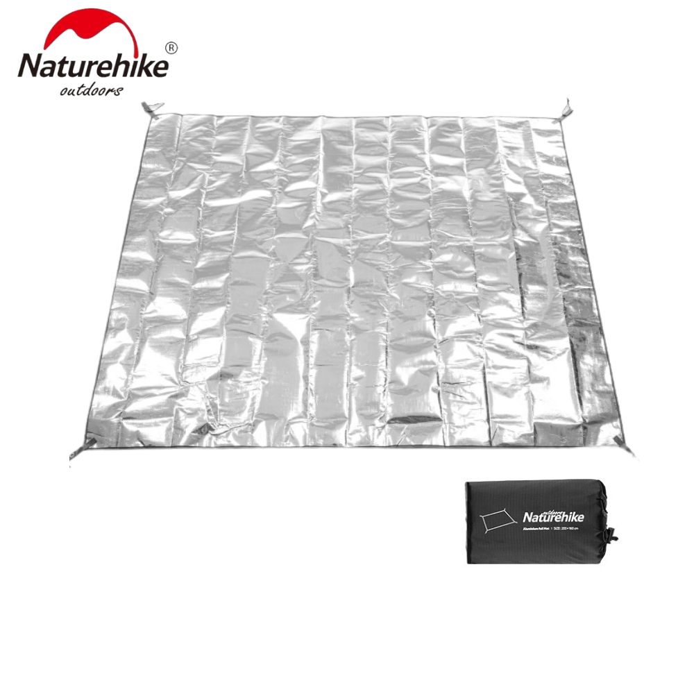 Thảm Dã Ngoại Naturehike Size L Tráng Nhôm Phản Quang Hai Mặt Cách Nhiệt, Chống Thấm Nước Cho Cắm Trại NH20FCD03