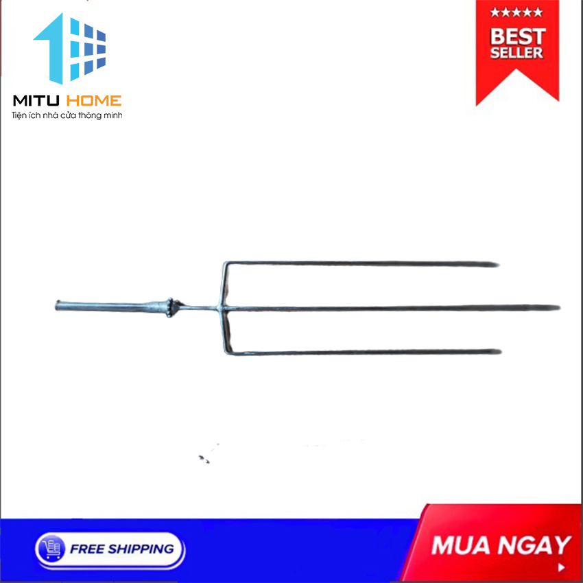 Xiên 3 chạc thay thế trong máy nướng mini cho gia đình - Mituhome