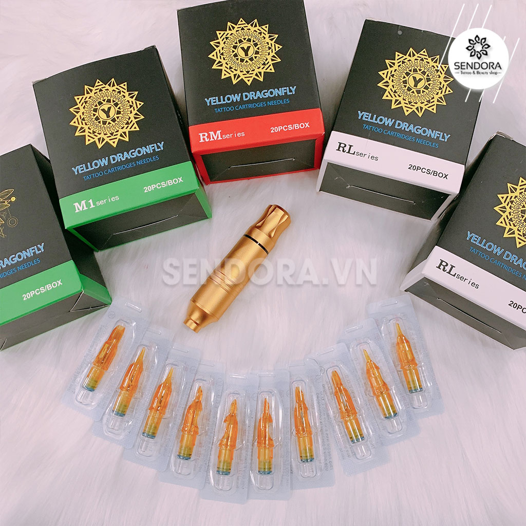 Kim máy Pen phun xăm, tattoo – Hộp 20 cái