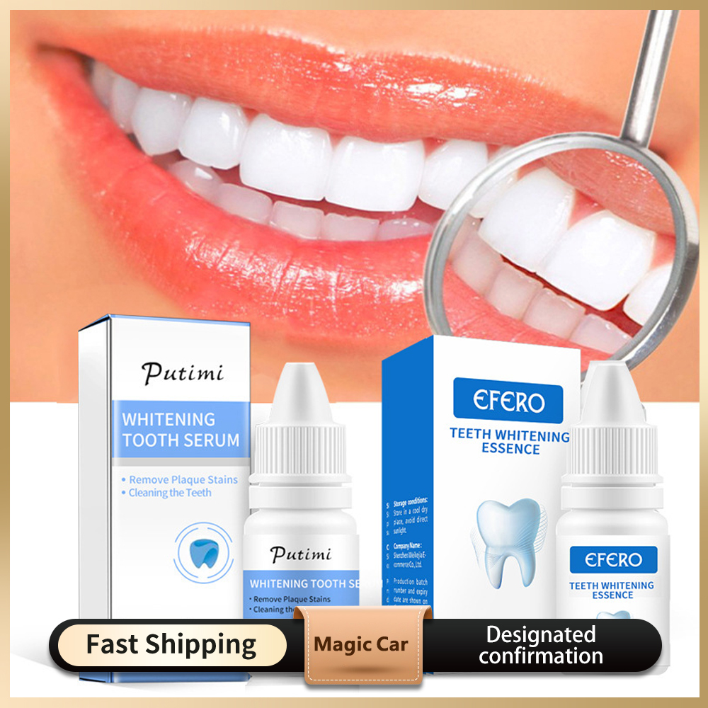 Tinh Chất Tẩy Trắng Răng Làm Sạch Răng Miệng Khử Mùi Hôi Miệng Oral Teeth Whitening Essence