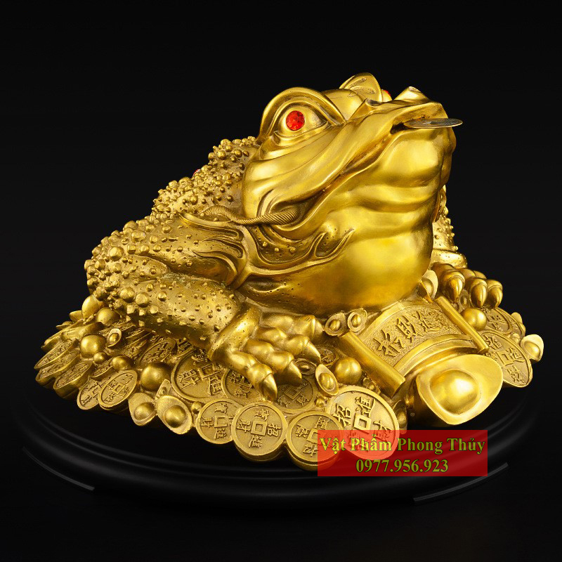 Thiềm Thừ - Cóc Ngậm Tiền Đồng Tài Lộc cỡ Trung