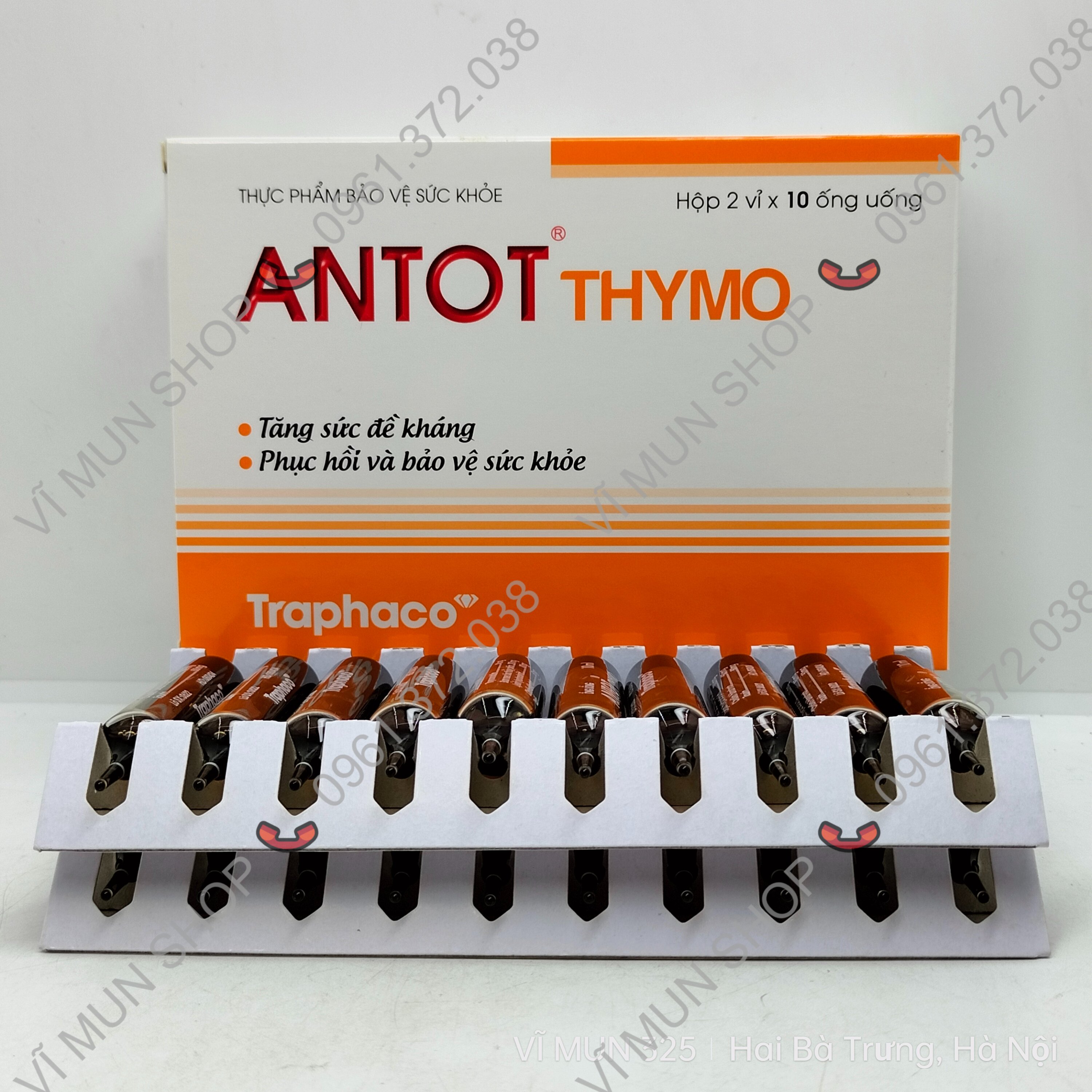 ANTOT THYMO Traphaco hộp 20 ống
