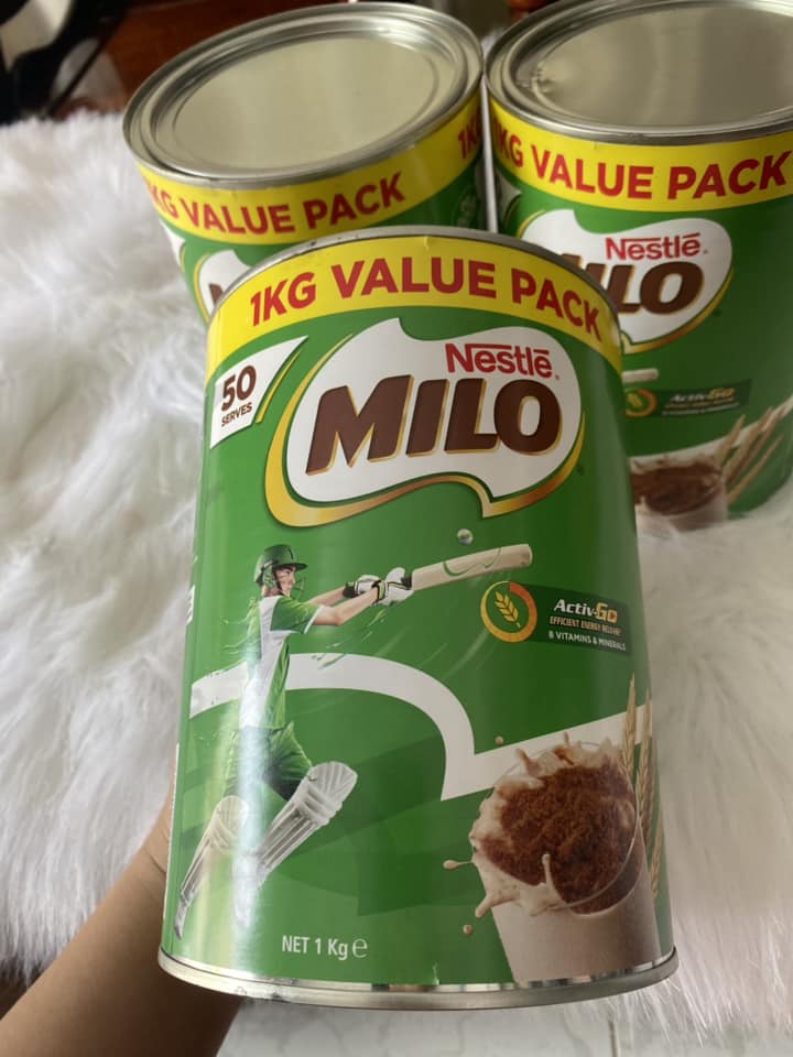 Sữa MILO ÚC 1KG Chính Hãng Nestlé Từ Australia