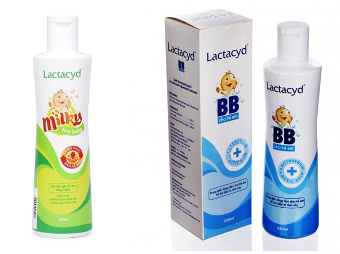 Sữa tắm lactacyd milky và bb 250ml