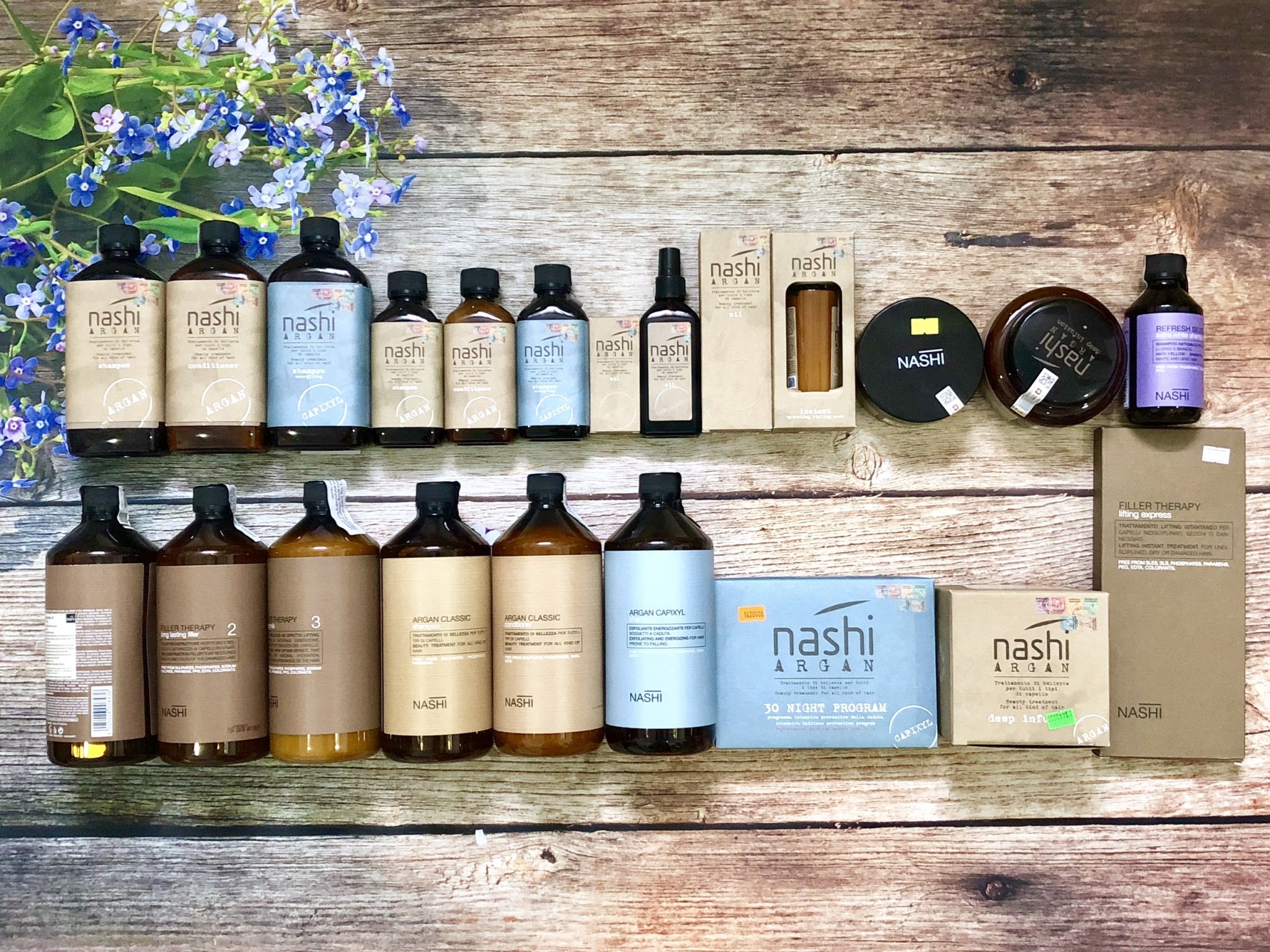 Tinh dầu dưỡng tóc Nashi Argan Oil siêu bóng mượt 100ml Italy