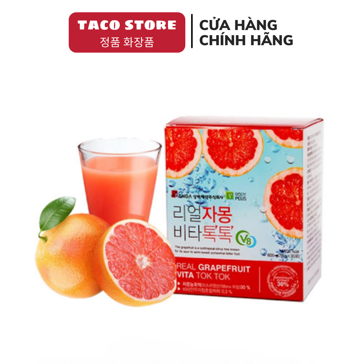 Trà bưởi đỏ sanga giảm cân đẹp da hàn quốc