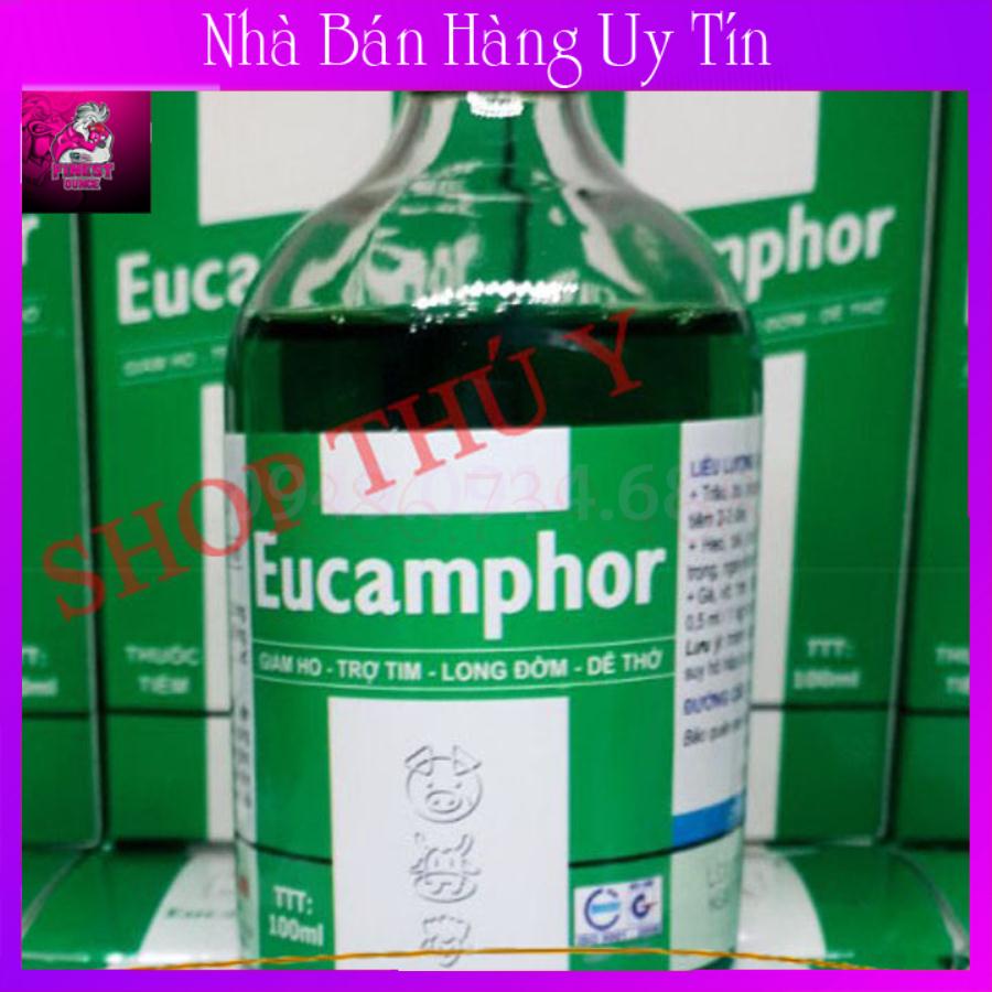 Eucamphor giảm ho-trợ tim- long đờm dễ thở 100 ml