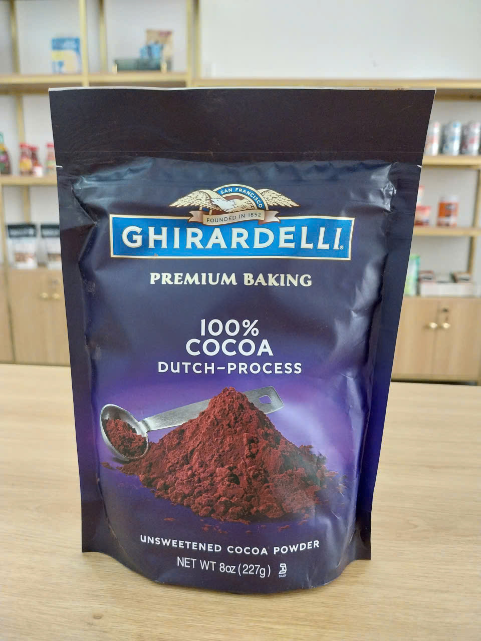 Ghirardelli Bột Cacao 100% Nguyên Chất Không Đường 8oz