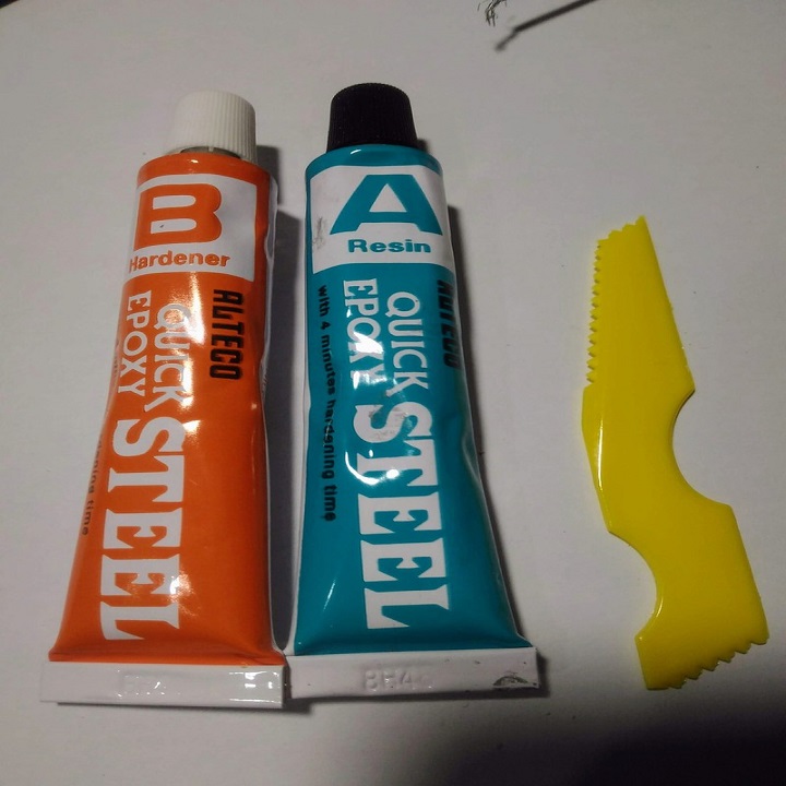 KEO TRỘN AB DÁN SIÊU DÍNH, Keo AB dán gỗ kim loại đá bê tông nhựa loại tốt -TH 347