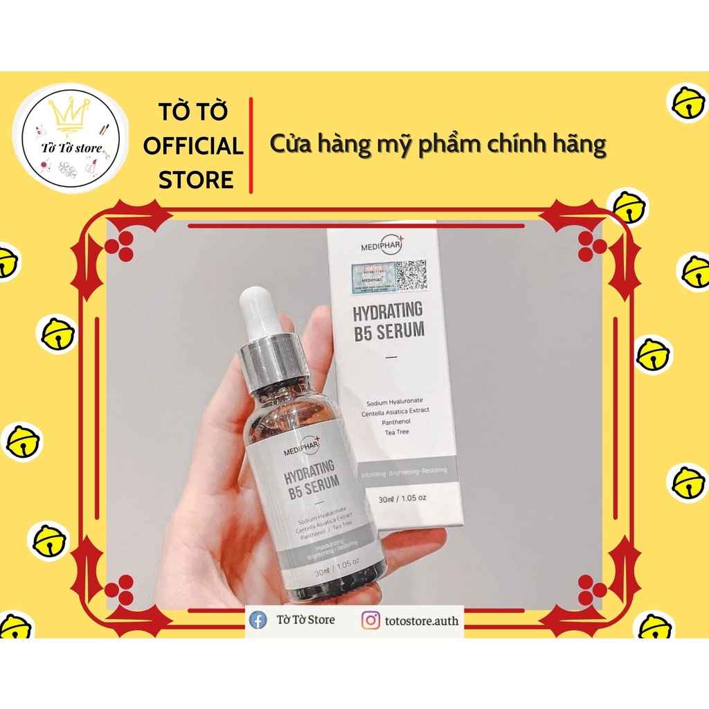 Serum b5 cấp nước, phục hồi da mediphar