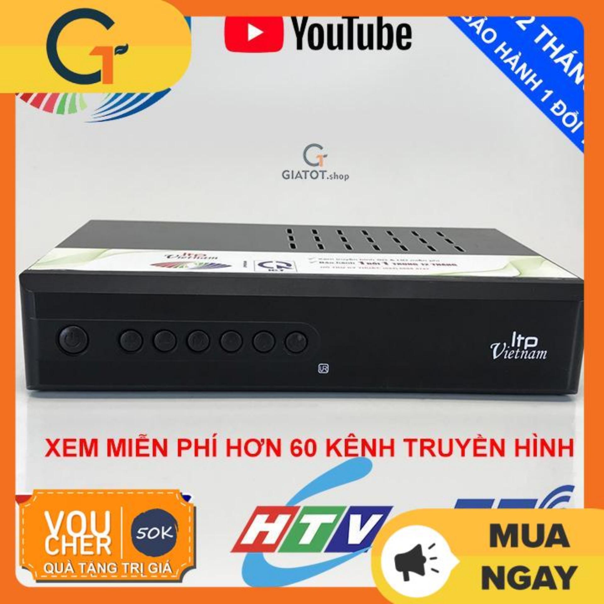 Đầu thu truyền hình mặt đất Ltp 1406 thu hơn 60 kênh truyền hình