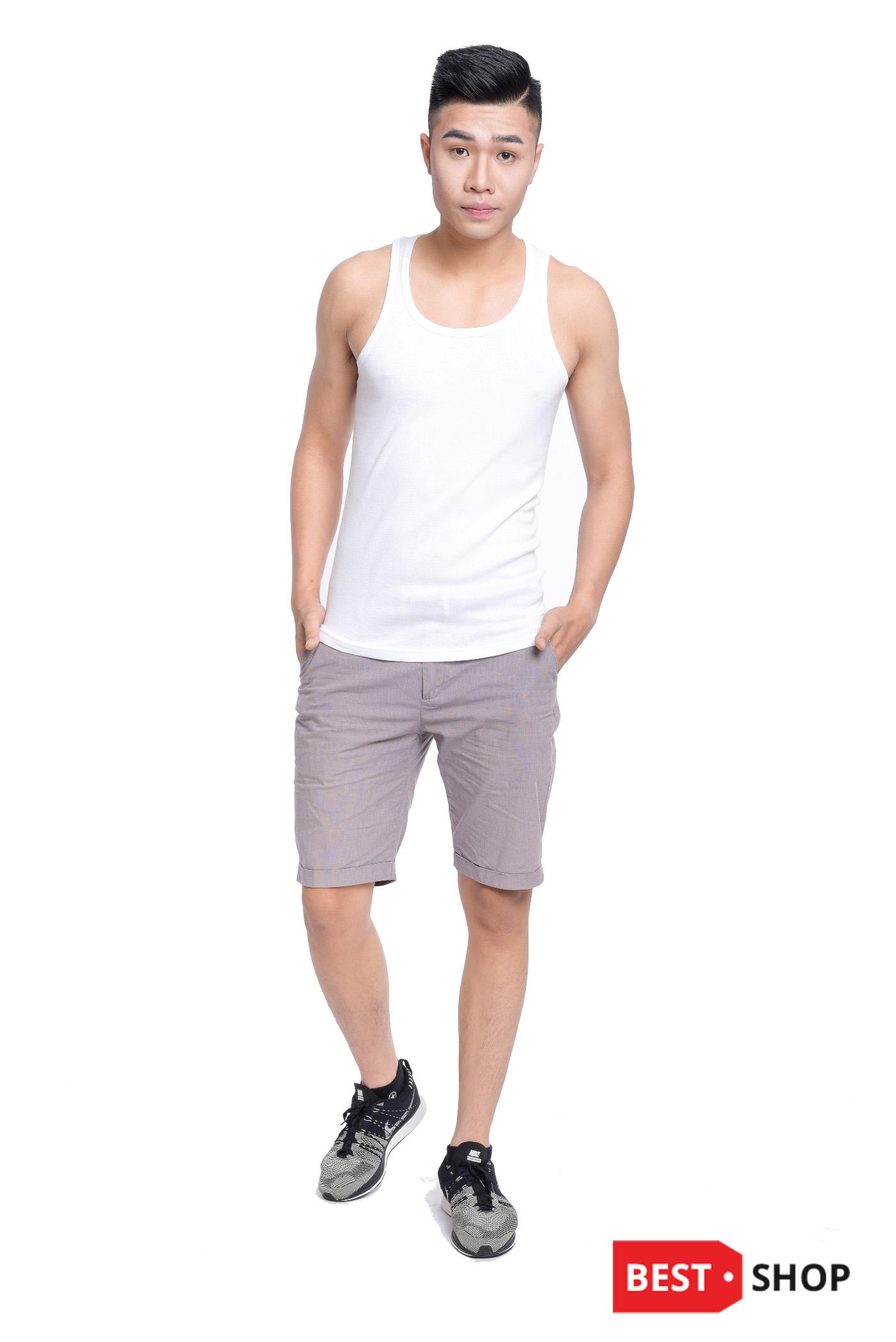 [HCM]Áo Ba Lỗ Nam 100% Cotton Mặc Nhà Thoáng Mát