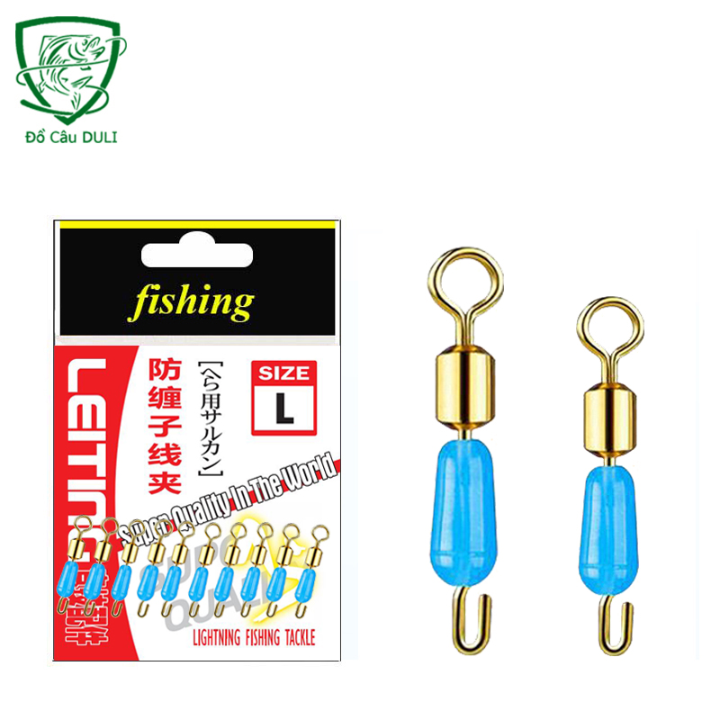 [Chất Lượng] Vỉ Khóa Link Mà Ní Câu Cá Chống Xoắn Cao cấp Siêu Tiện Lợi PK-3