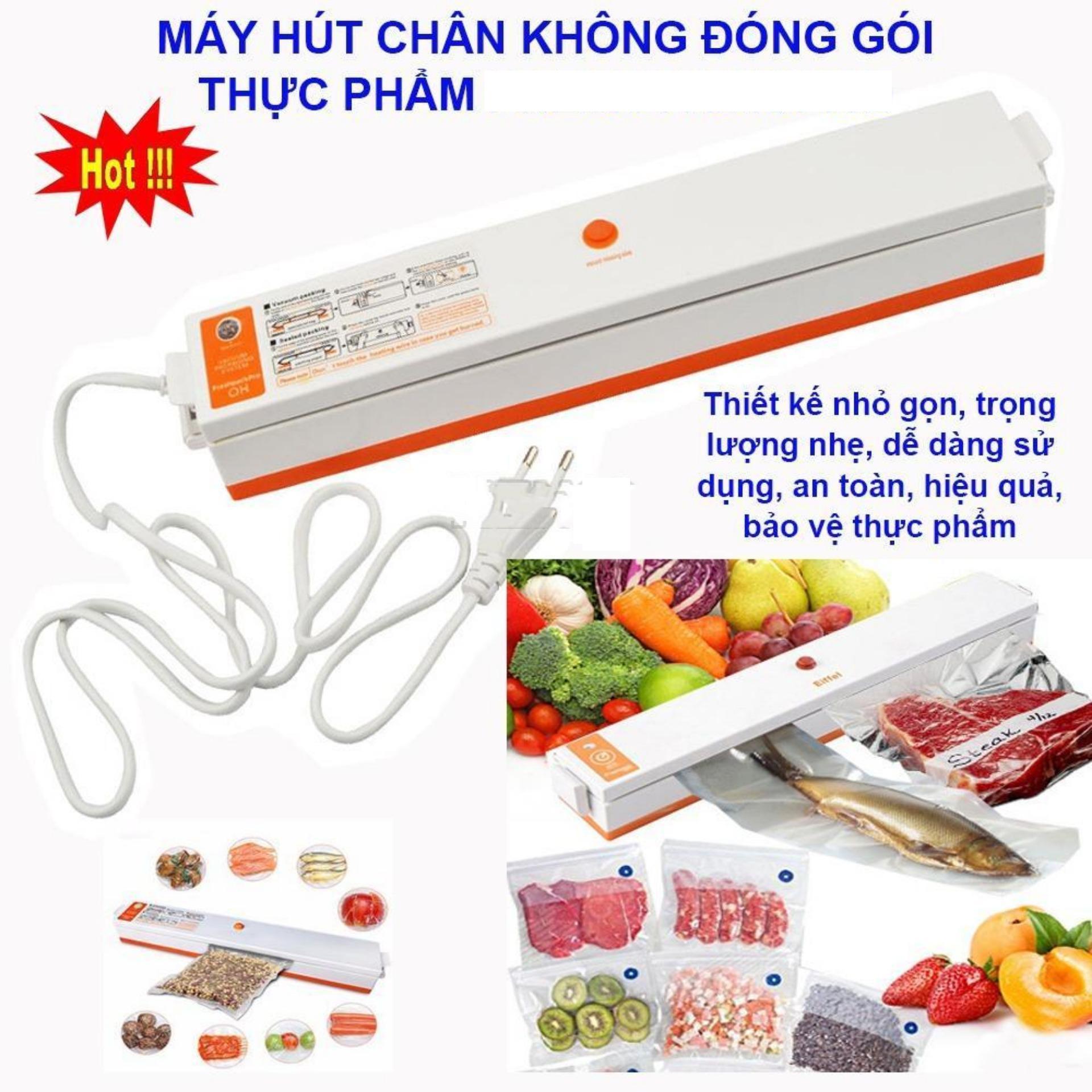 [HCM]Máy đóng gói hút chân không công nghiệp Kiêm Hàn Miệng Túi-máy ép chân không mini-Máy hút chân không bảo quản thực phẩm trong gia đìnhchất lượng tốt ( Top sản phẩm bán chạy hiện nay)