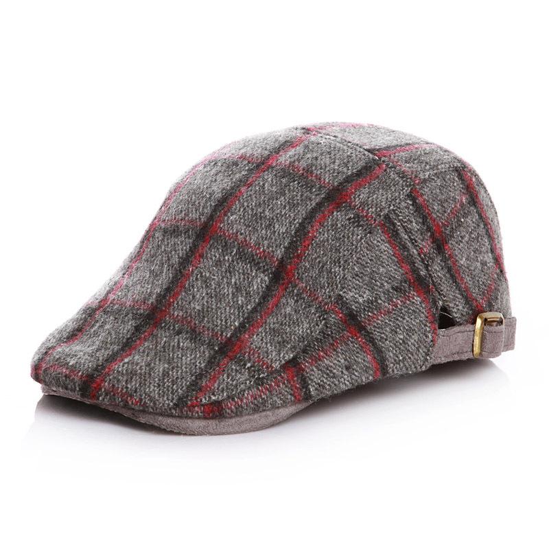 Mũ beret cho trẻ em họa tiết Caro M10