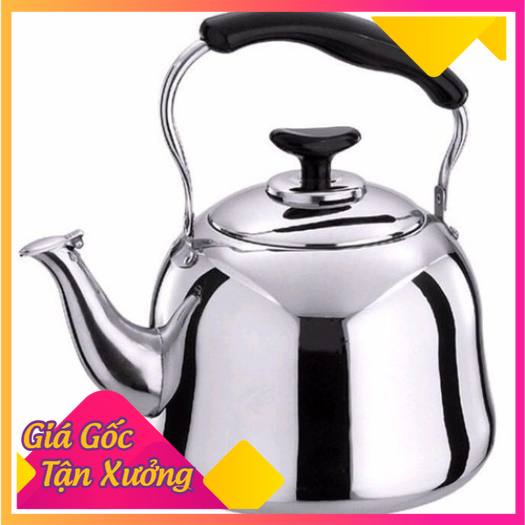 Ấm đun nước inox đun được bếp từ và mọi loại bếp