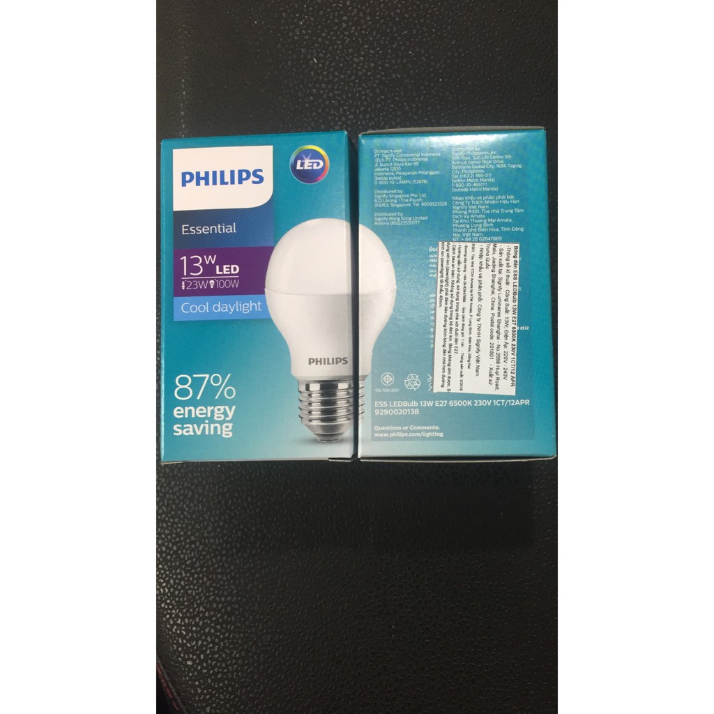 Bóng đèn ess led buld 13w e27 apr philips