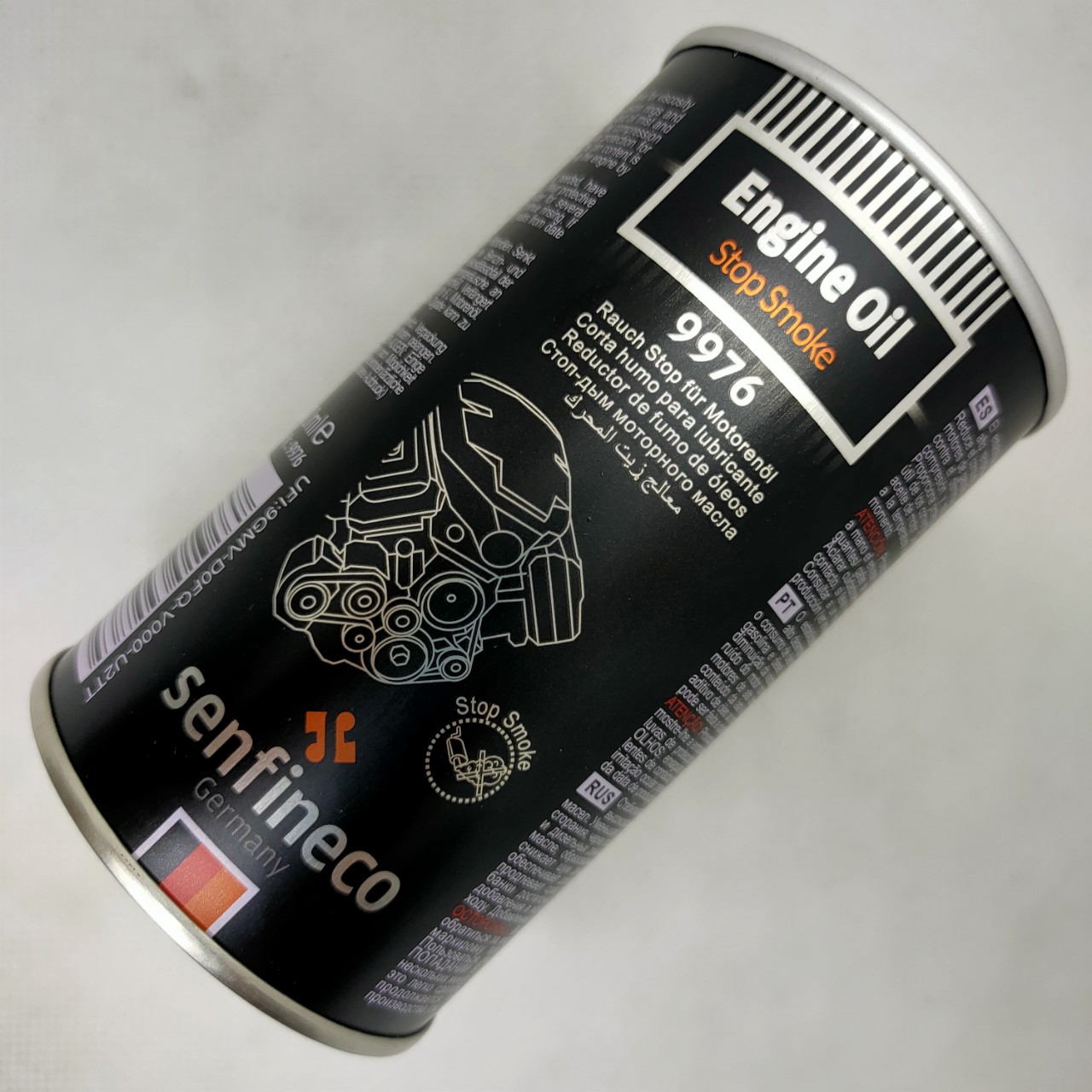 PHỤ GIA NHỚT ĐỘNG CƠ LÀM TĂNG ĐỘ NHỜN VÀ GIẢM ỒN HIỆU QUẢ HIỆU (SE-9976) Senfineco - Germany (Engine Oil Treatment 9976, 300ml)